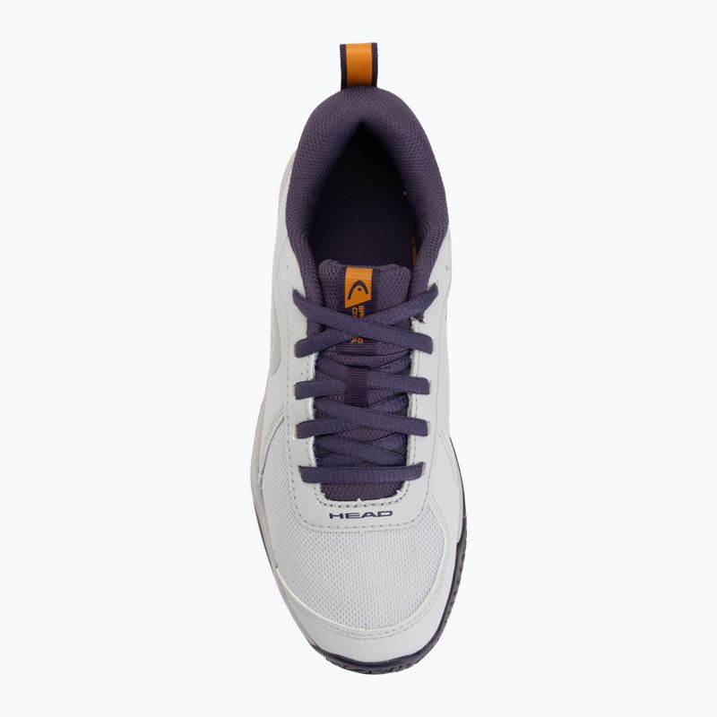 Buty do tenisa dziecięce HEAD Sprint Court 4.0 light grey/purple 5