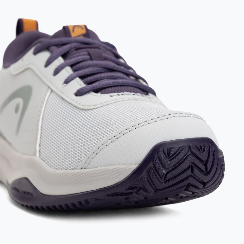 Buty do tenisa dziecięce HEAD Sprint Court 4.0 light grey/purple 7
