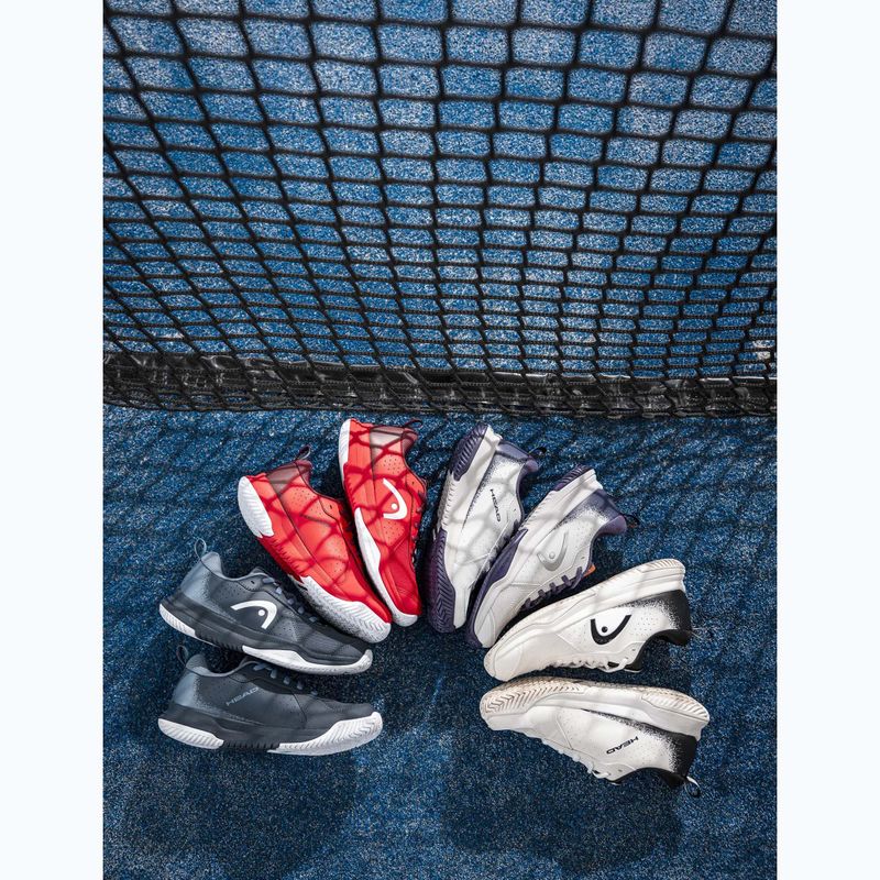 Buty do tenisa dziecięce HEAD Sprint Court 4.0 light grey/purple 5