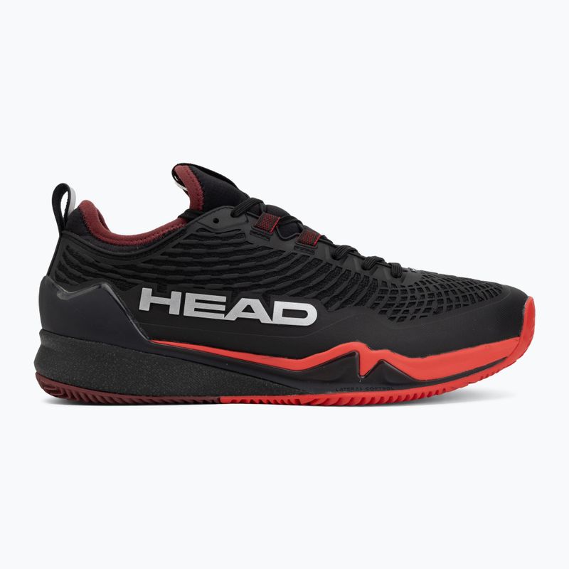 Buty do tenisa męskie HEAD Endure Pro Clay black/red 2