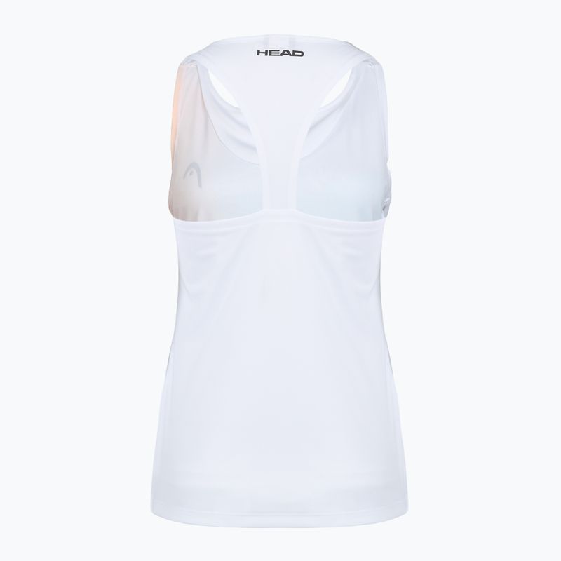 Koszulka tenisowa damska HEAD Agility Tank Top apricot/print vision 2