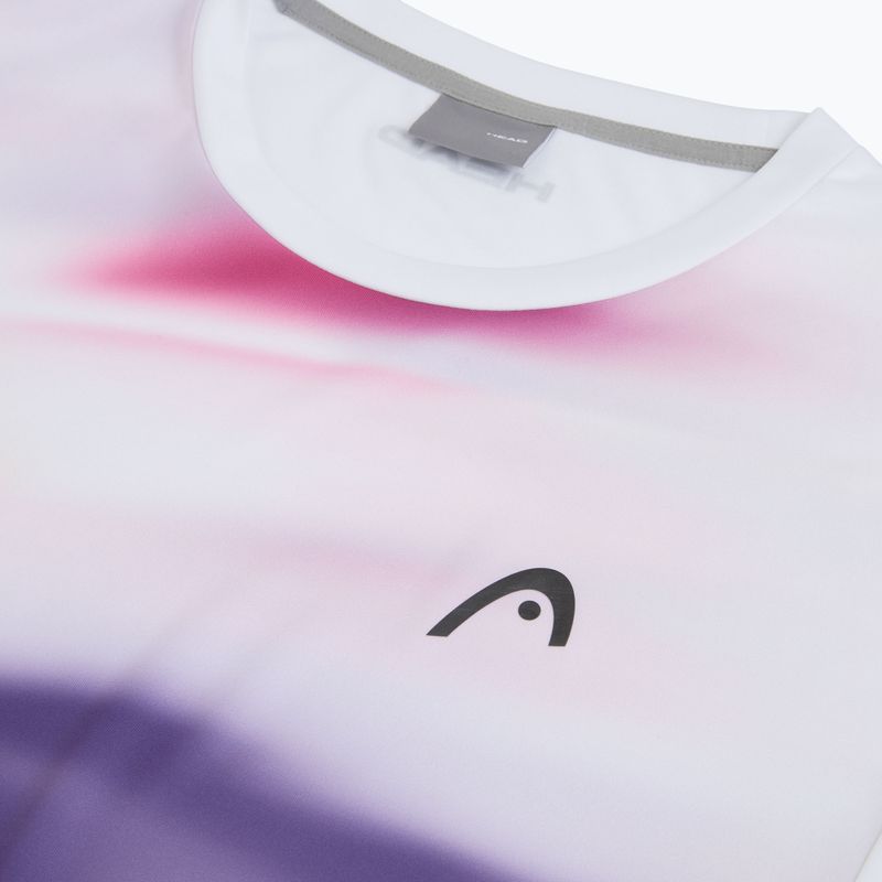 Koszulka tenisowa męska HEAD Blur purple/print 3
