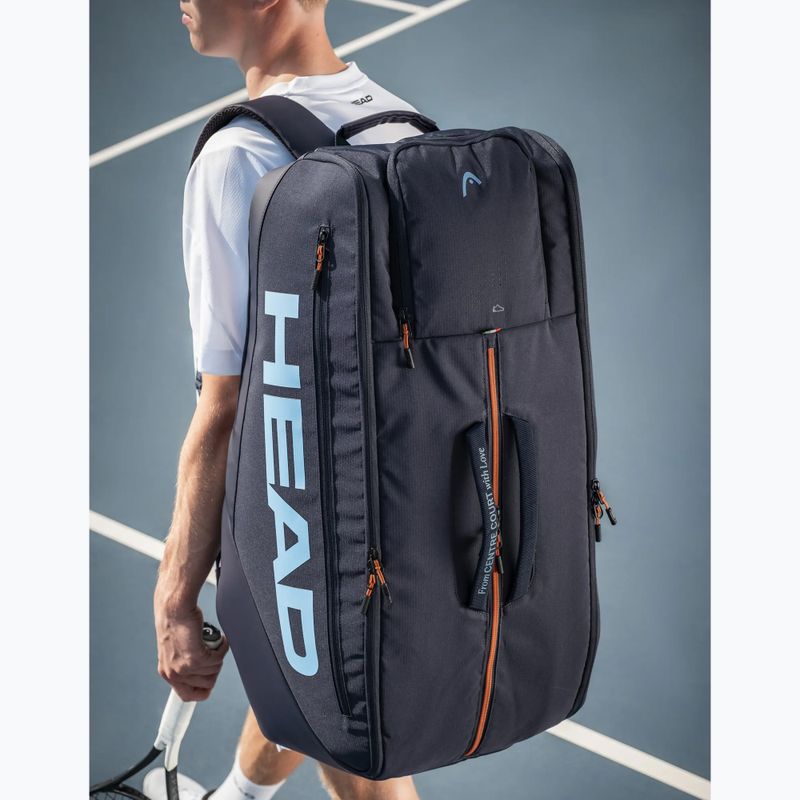 Torba tenisowa HEAD Pro Racquet Bag XL 70 l navy 9