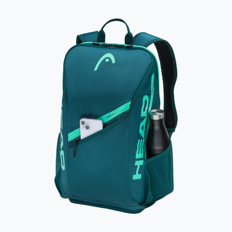 Plecak tenisowy HEAD Tour 25 l green 2