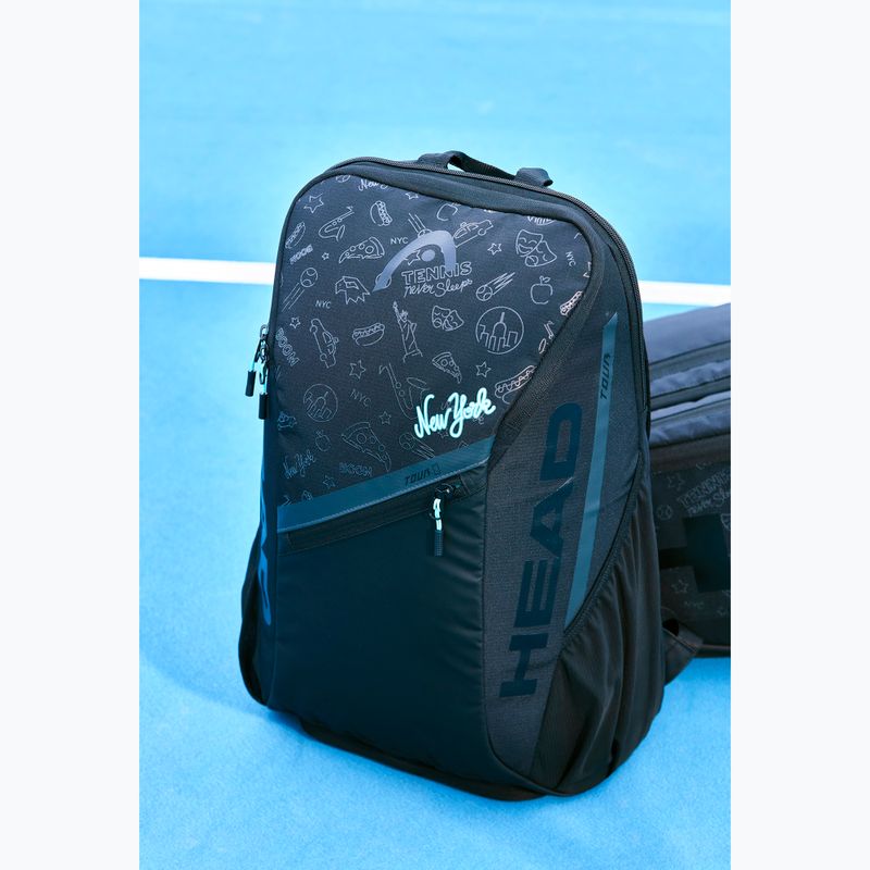 Plecak tenisowy HEAD Tour 25L Neon 2025 25 l black/blue 2