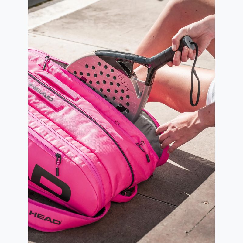 Torba do padla HEAD Tour Padel Bag L 40 l pink 5