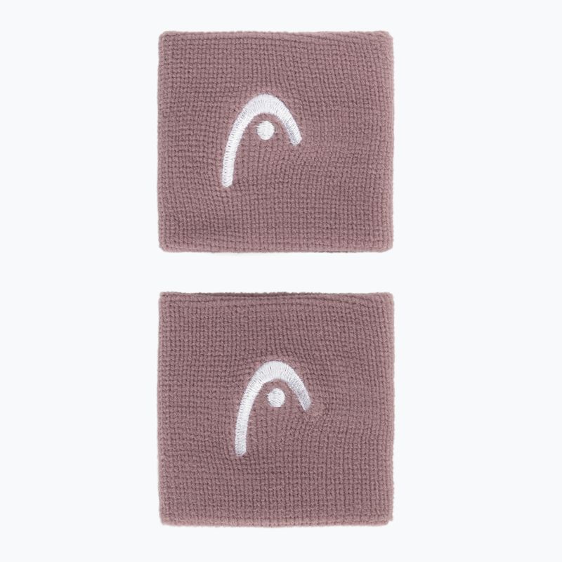 Frotki na nadgarstek HEAD Wristband 2.5" 2 szt. dirty lilac