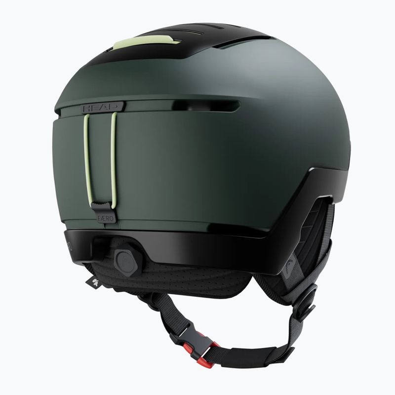 Kask narciarski HEAD Faero Pro deep green 2