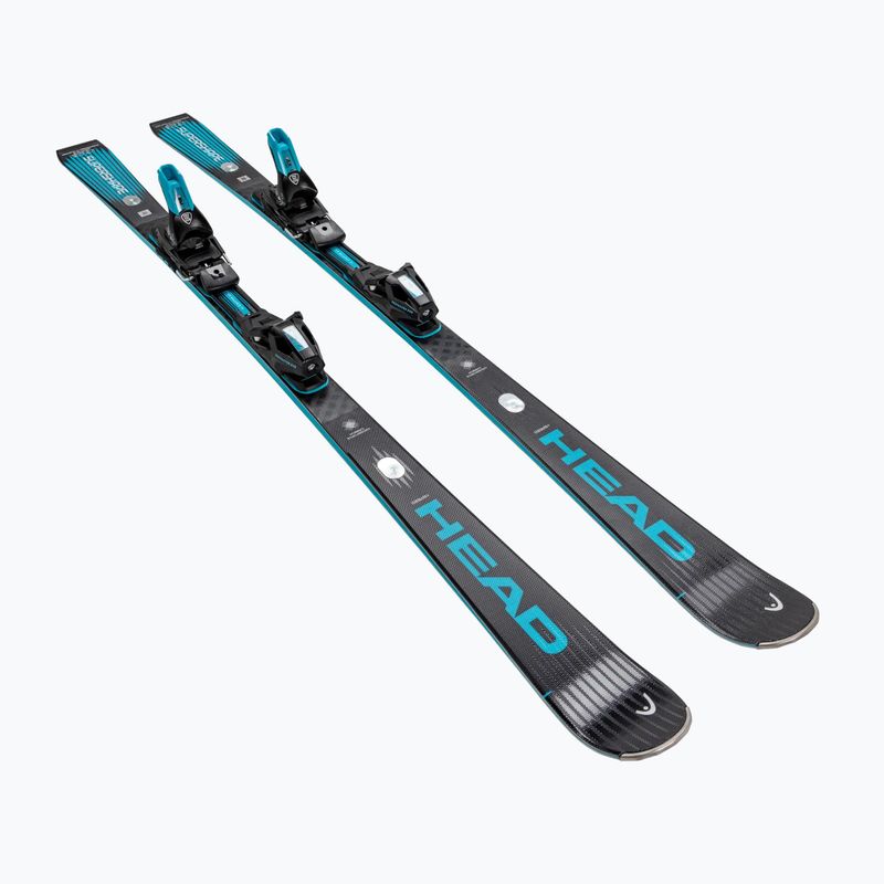 Narty zjazdowe HEAD Supershape e-Speed SW BB-PR + wiązania Protector Evo PR 13 GW black/blue 2