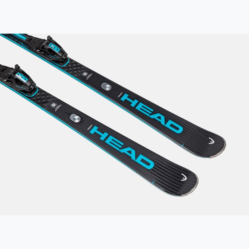 Narty zjazdowe HEAD Supershape e-Speed SW BB-PR + wiązania Protector Evo PR 13 GW black/blue 3