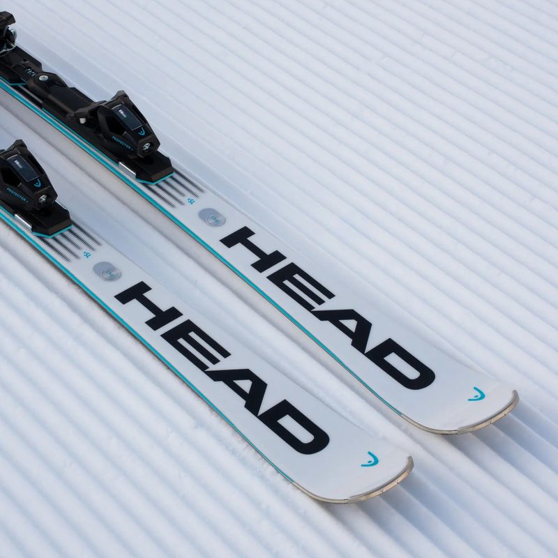 Narty zjazdowe HEAD WC Rebels e.SLR LYT-PR + wiązania PR 11 GW white/blue 4
