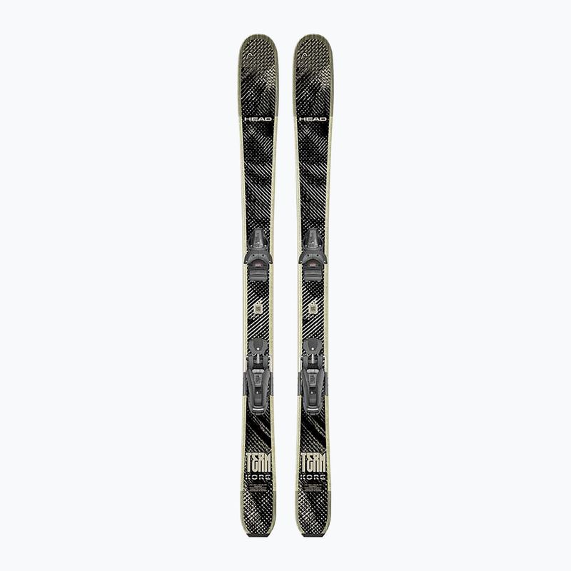 Narty zjazdowe dziecięce HEAD Kore Team SW + wiązania Attack LYT 11 GW black/beige 3