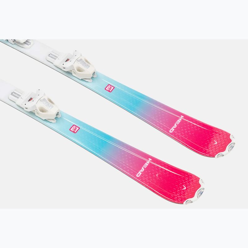 Narty zjazdowe dziecięce HEAD Joy Easy JRS + wiązania Jrs 4.5 GW CA mint/pink 3