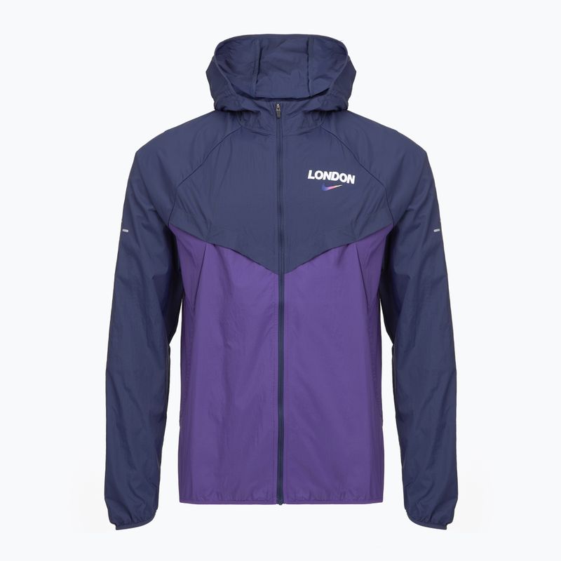 Kurtka do biegania męska Nike Stride Dri-Fit ADV midnight navy/court purple 9