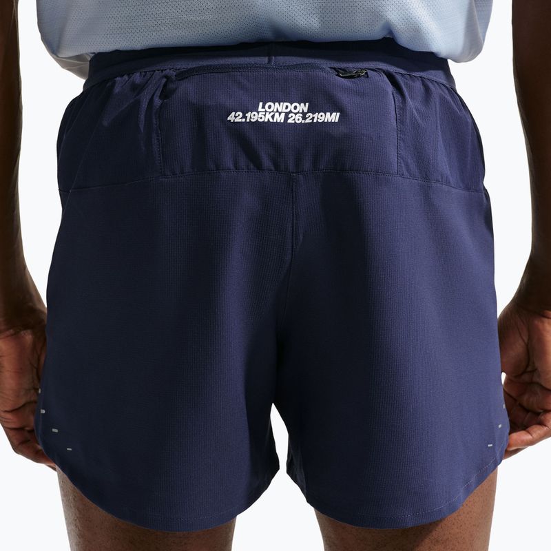 Spodenki do biegania męskie Nike Stride Dri-Fit Brief Lined 5" midnight navy 4