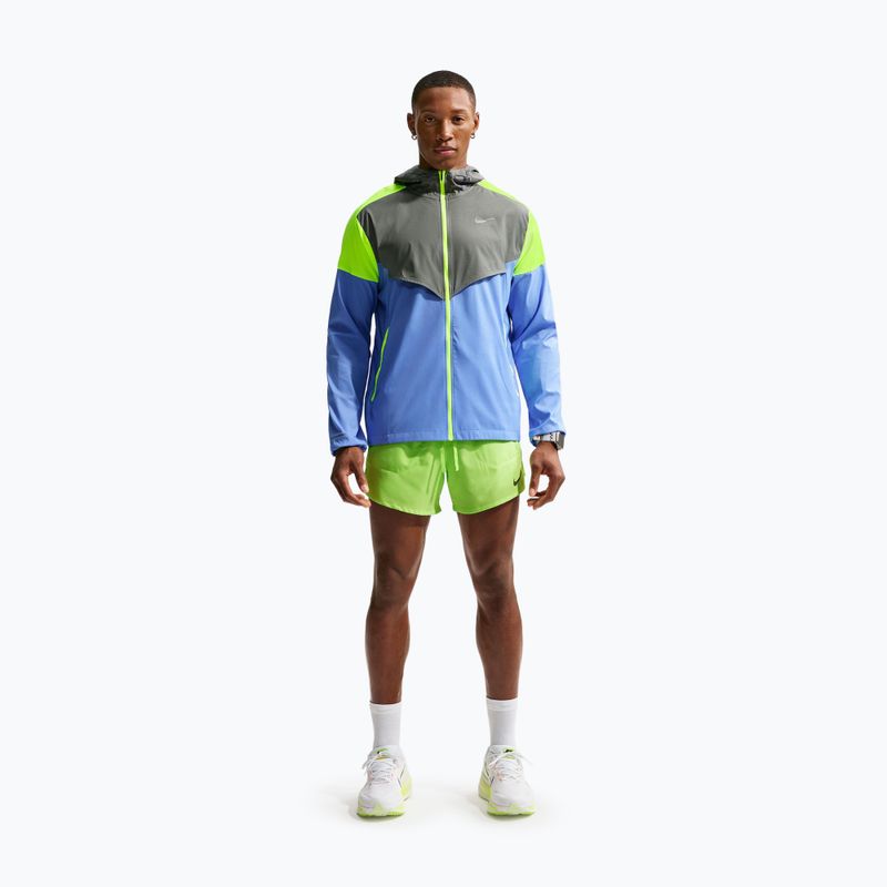 Kurtka do biegania męska Nike Impossibly Light Windrunner royal pulse/smoke grey/volt ice 2