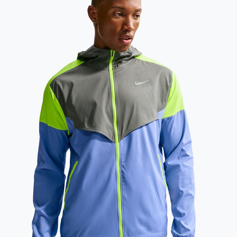 Kurtka do biegania męska Nike Impossibly Light Windrunner royal pulse/smoke grey/volt ice 4