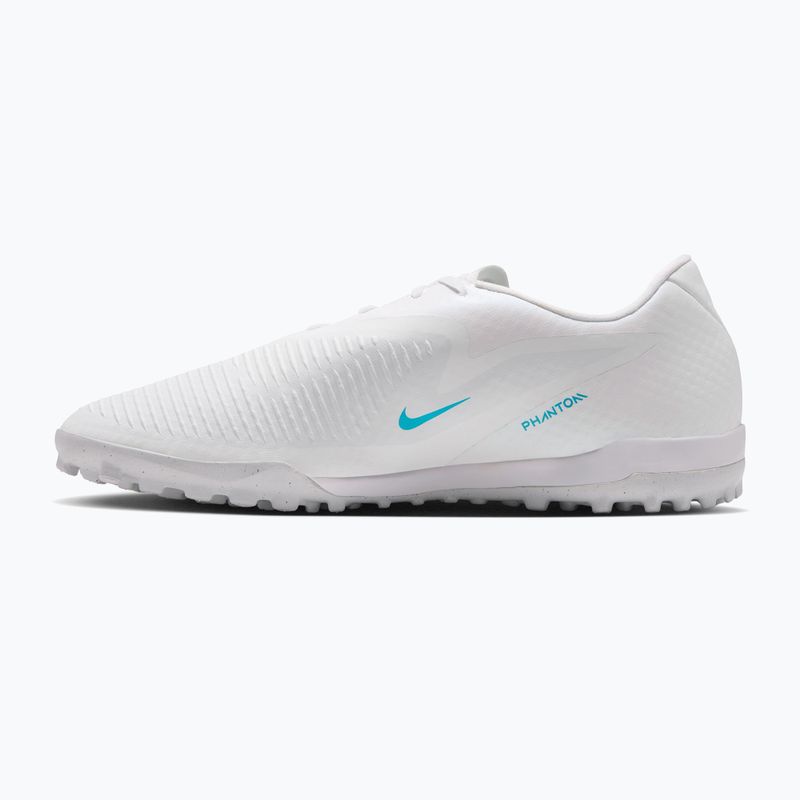 Buty piłkarskie męskie Nike Phantom 6 Low Academy TF white/white/dusty cactus 2