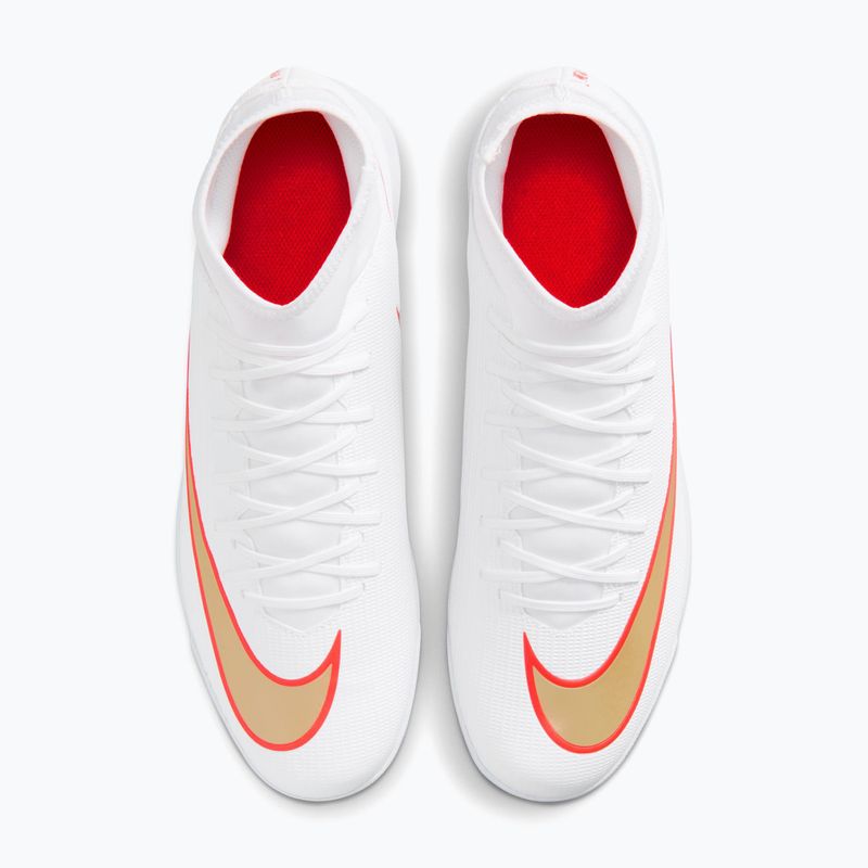 Buty piłkarskie męskie Nike Mercurial Superfly 11 Club TF white/bright crimson/blur 3