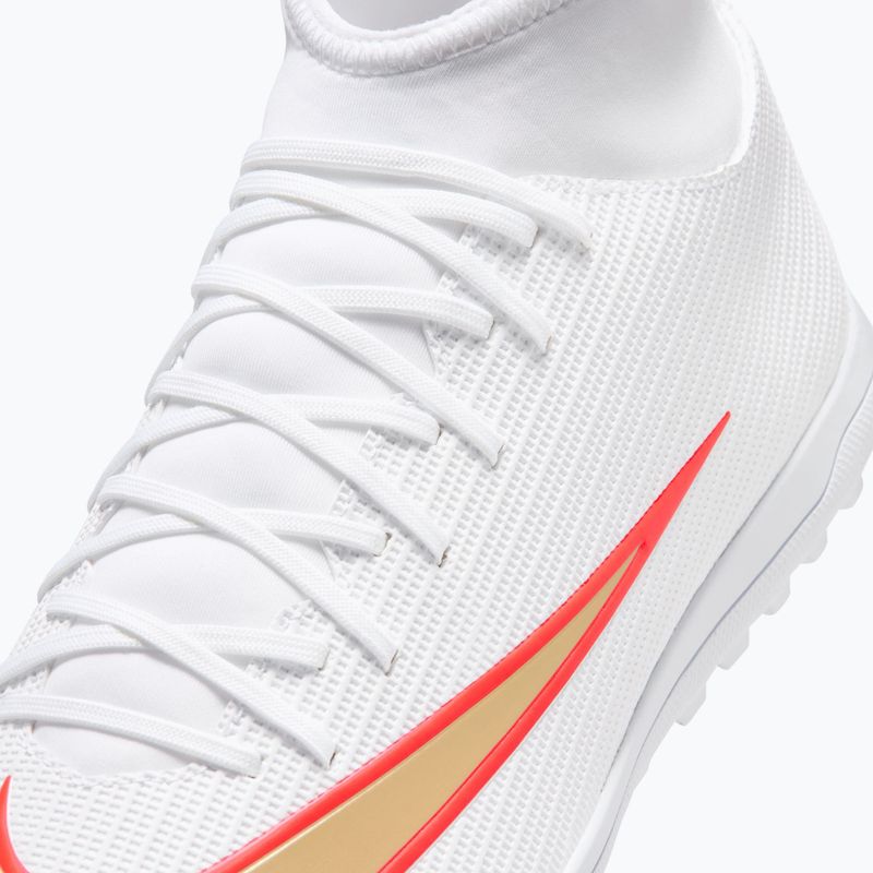 Buty piłkarskie męskie Nike Mercurial Superfly 11 Club TF white/bright crimson/blur 5