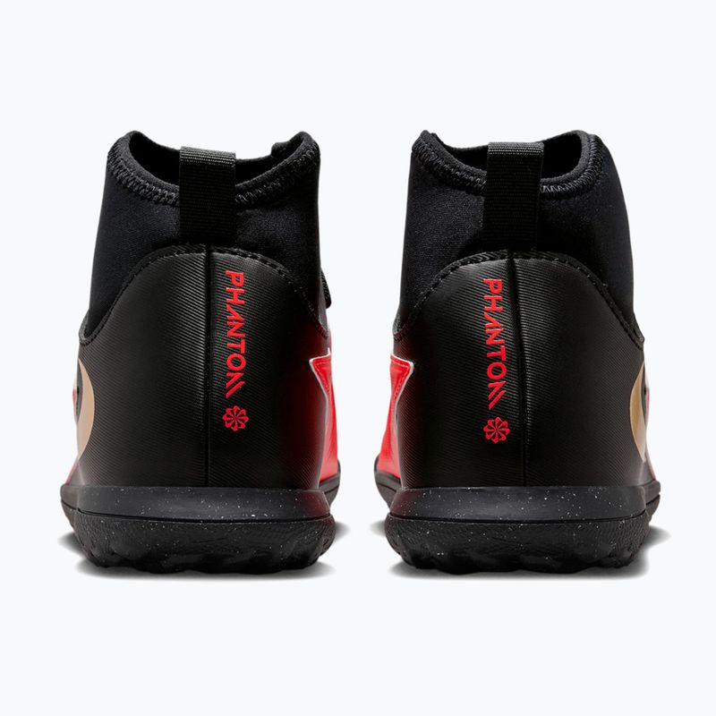 Buty piłkarskie dziecięce Nike Jr. Phantom 6 High Club bright crimson/bright crimson/black 2