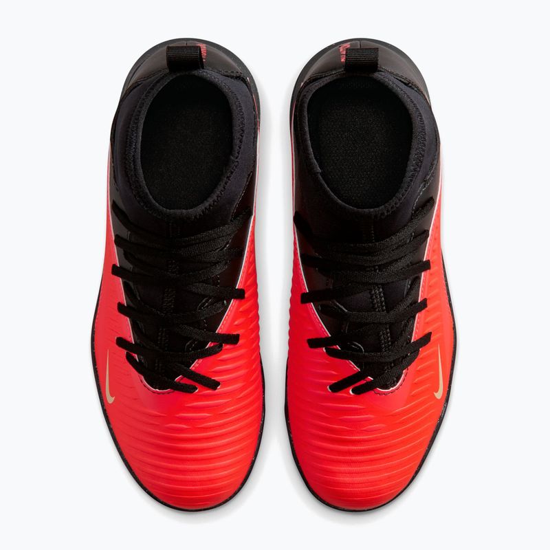 Buty piłkarskie dziecięce Nike Jr. Phantom 6 High Club bright crimson/bright crimson/black 3