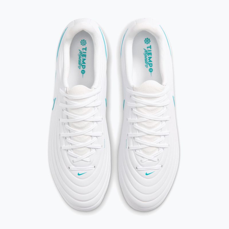 Buty piłkarskie męskie Nike Tiempo Maestro Academy FG/MG white/white/dusty cactus 4