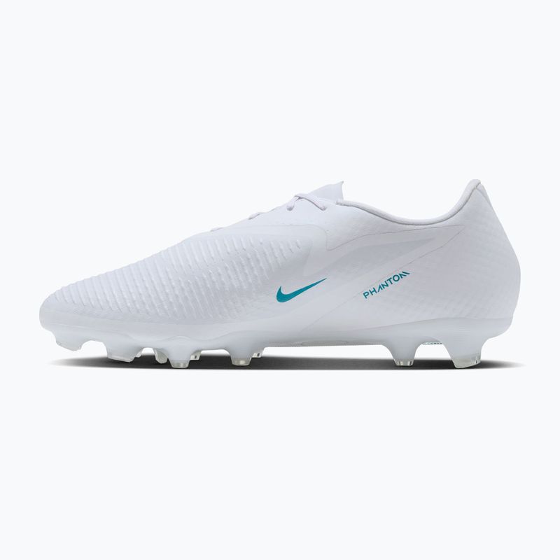 Buty piłkarskie męskie Nike Phantom 6 Low Academy FG/MG white/white/dusty cactus 2