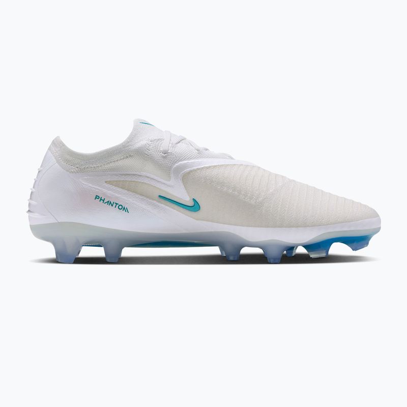 Buty piłkarskie męskie Nike Phantom 6 Low Elite FG white/white/dusty cactus 2