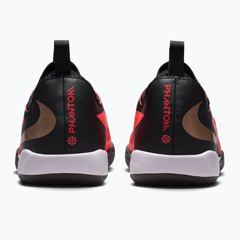 Buty piłkarskie dziecięce Nike Jr. Phantom 6 Low Academy Bright Crimson/Bright Crimson/Black 2