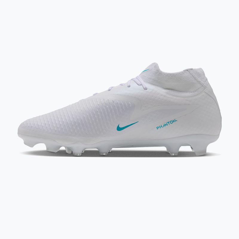 Buty piłkarskie męskie Nike Phantom 6 High Academy FG/MG white/white/dusty cactus 2