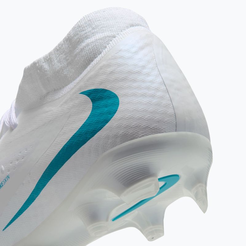 Buty piłkarskie męskie Nike Phantom 6 High Academy FG/MG white/white/dusty cactus 8