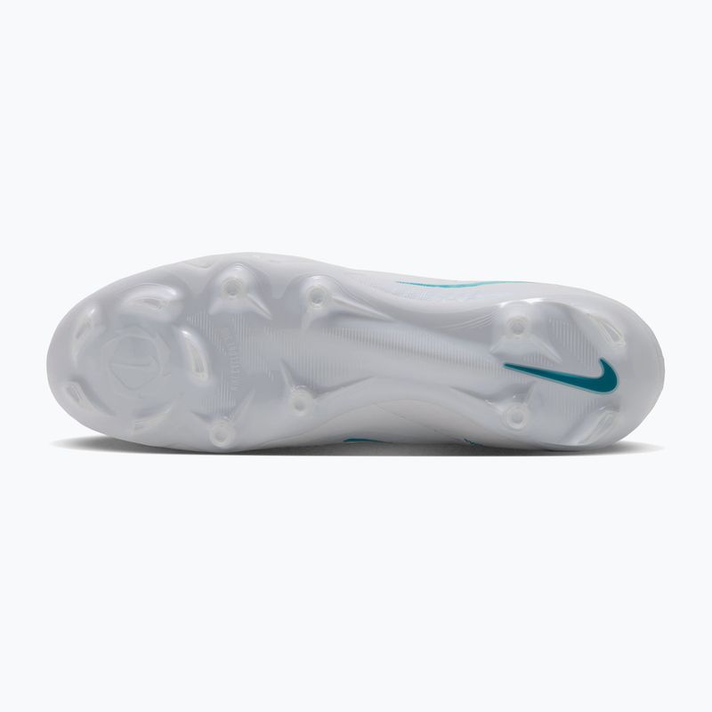 Buty piłkarskie męskie Nike Phantom 6 High Academy FG/MG white/white/dusty cactus 9