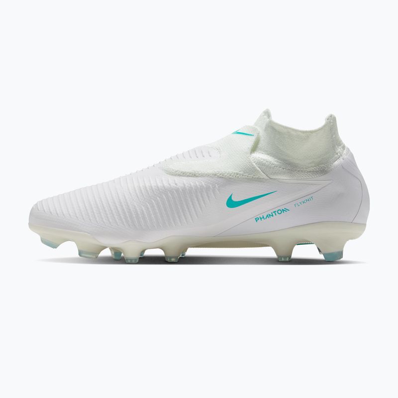 Buty piłkarskie męskie Nike Phantom 6 High Pro FG white/white/dusty cactus 2