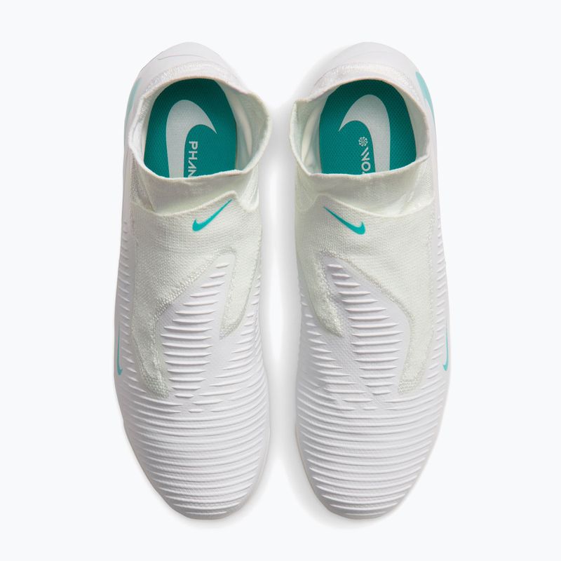Buty piłkarskie męskie Nike Phantom 6 High Pro FG white/white/dusty cactus 5