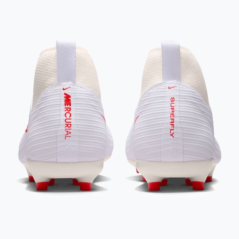 Buty piłkarskie dziecięce Nike Jr. Mercurial Superfly 11 Academy MG white/bright crimson/blur 2