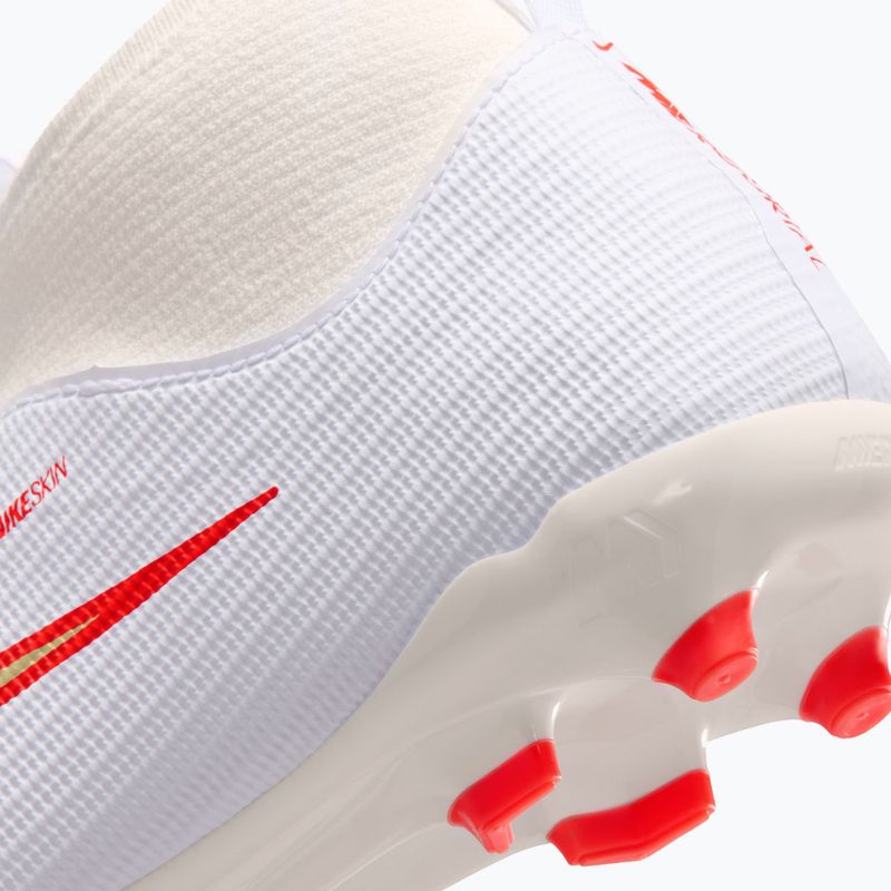 Buty piłkarskie dziecięce Nike Jr. Mercurial Superfly 11 Academy MG white/bright crimson/blur 6
