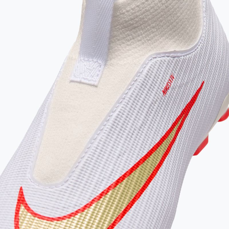 Buty piłkarskie dziecięce Nike Jr. Mercurial Superfly 11 Academy MG white/bright crimson/blur 7