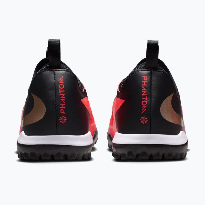 Buty piłkarskie dziecięce Nike Jr. Phantom 6 Low Academy Bright Crimson/Bright Crimson/Black 2