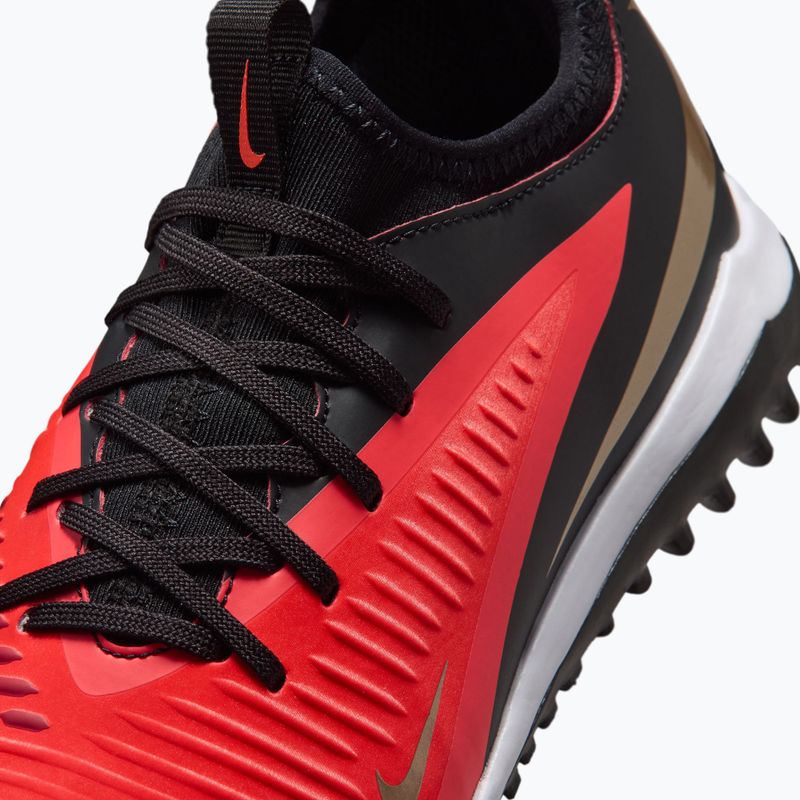 Buty piłkarskie dziecięce Nike Jr. Phantom 6 Low Academy Bright Crimson/Bright Crimson/Black 5