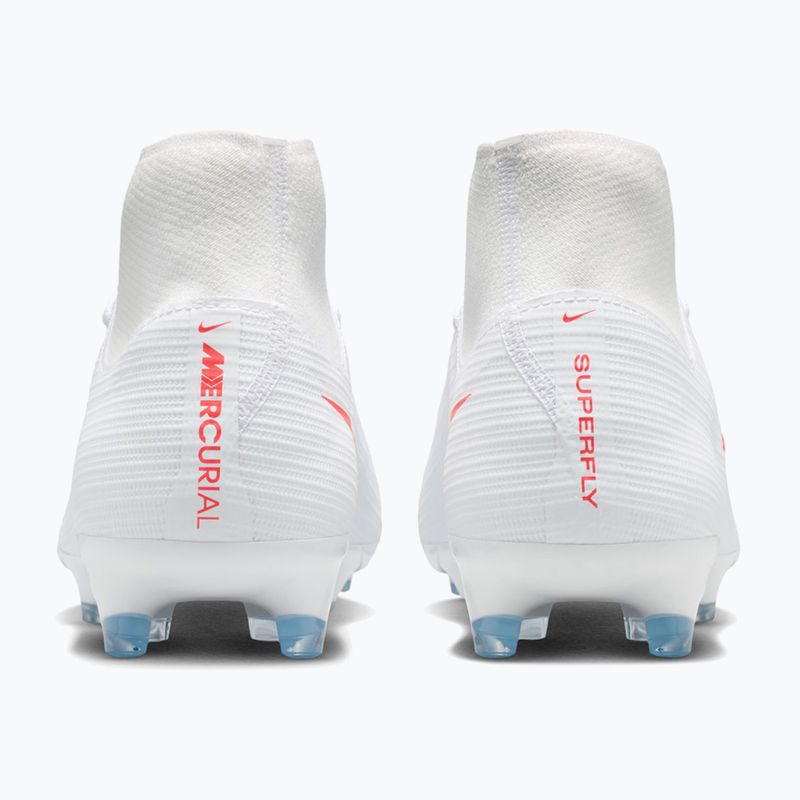 Buty piłkarskie męskie Nike Mercurial Superfly 11 Academy MG white/bright crimson/blur 2