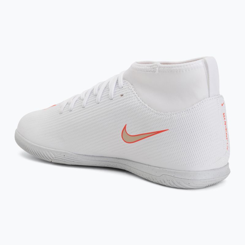 Buty piłkarskie dziecięce Nike Jr. Mercurial Superfly 11 Club IN white/bright crimson/blur 3