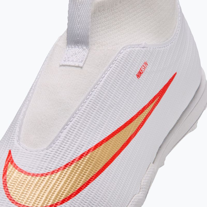 Buty piłkarskie dziecięce Nike Jr. Mercurial Superfly 11 Academy white/bright crimson/blur 5