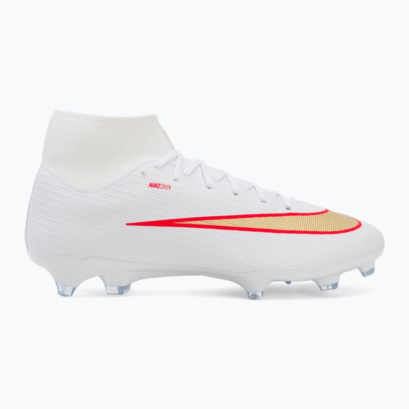 Buty piłkarskie męskie Nike Mercurial Superfly 11 Academy MG white/bright crimson/blur 2