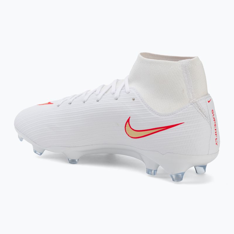 Buty piłkarskie męskie Nike Mercurial Superfly 11 Academy MG white/bright crimson/blur 3