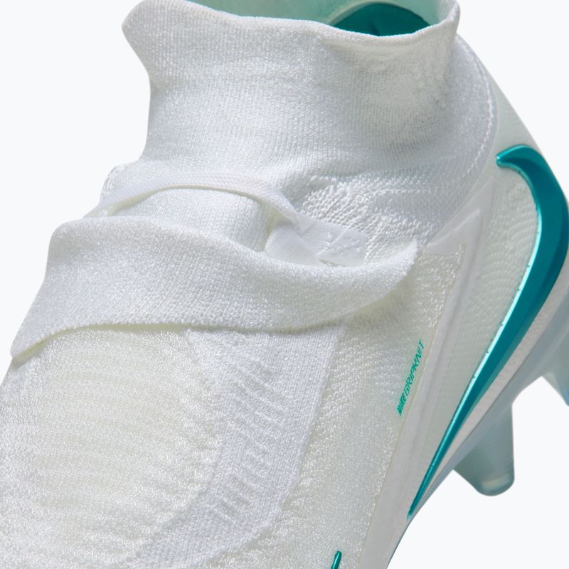 Buty piłkarskie męskie Nike Phantom 6 High Elite FG white/white/dusty cactus 6