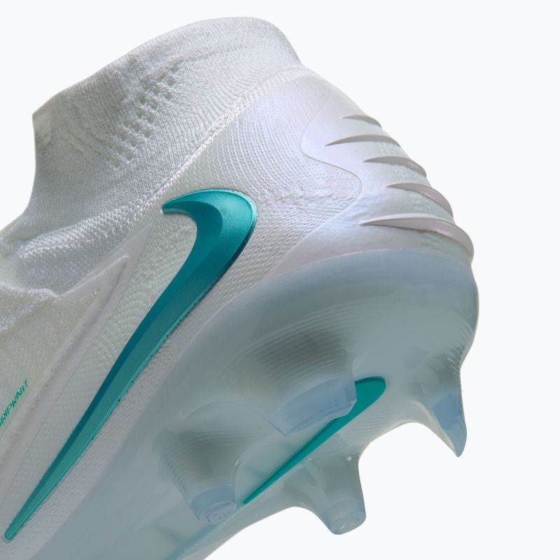 Buty piłkarskie męskie Nike Phantom 6 High Elite FG white/white/dusty cactus 8