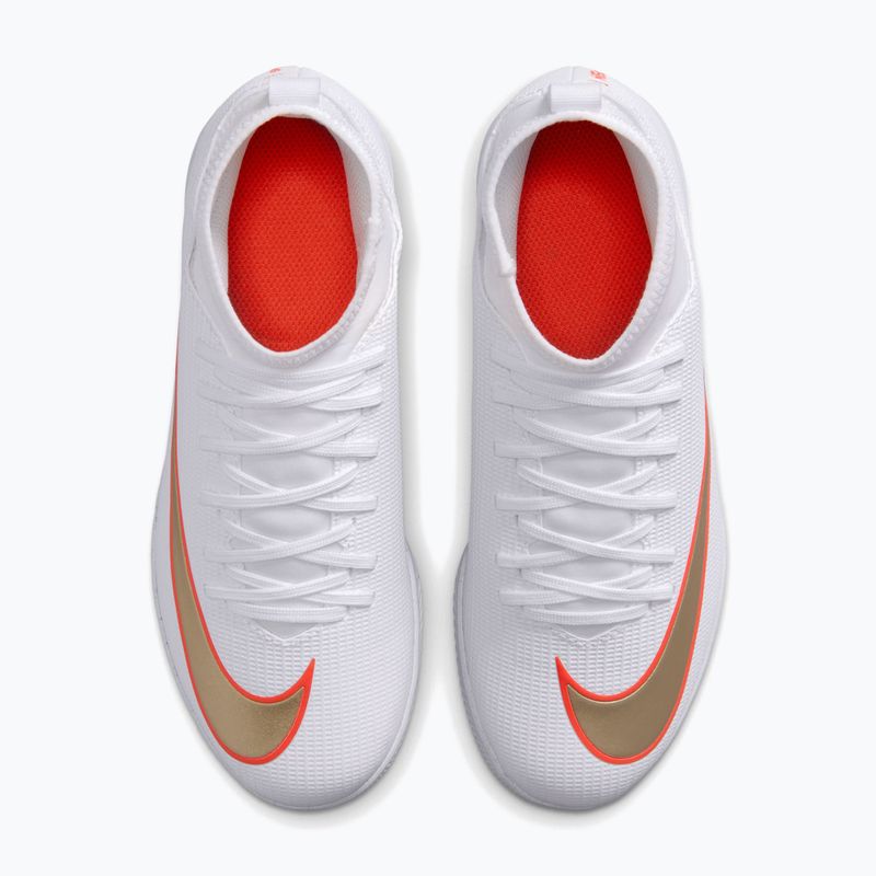 Buty piłkarskie dziecięce Nike Jr. Mercurial Superfly 11 Club IN white/bright crimson/blur 3
