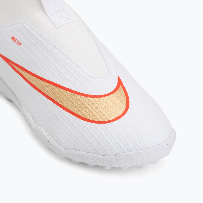 Buty piłkarskie dziecięce Nike Jr. Mercurial Superfly 11 Academy white/bright crimson/blur 7