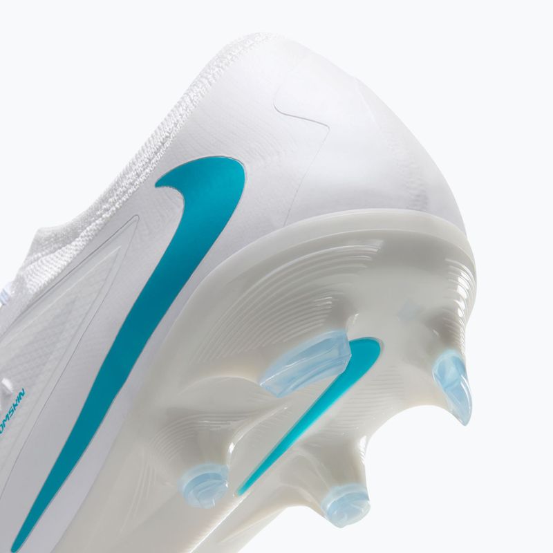 Buty piłkarskie męskie Nike Phantom 6 Low Pro FG white/white/dusty cactus 8